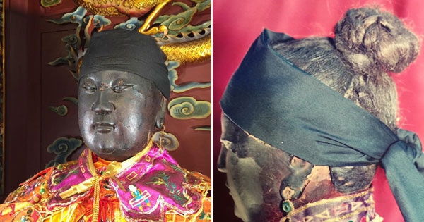 据传妈祖逝世后的「一撮真髮」留存在台湾的这座宫庙里，当文献会拿去化验时…结果让大家都直呼不可思议！